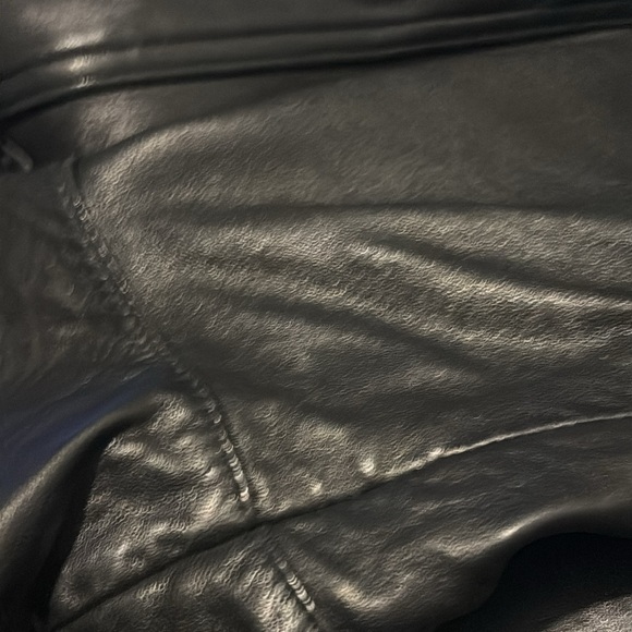 Vintage Danier Black Leather Jacket Size Extra Large - Picture 11 of 12